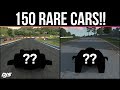 150 rare cars found in racing games