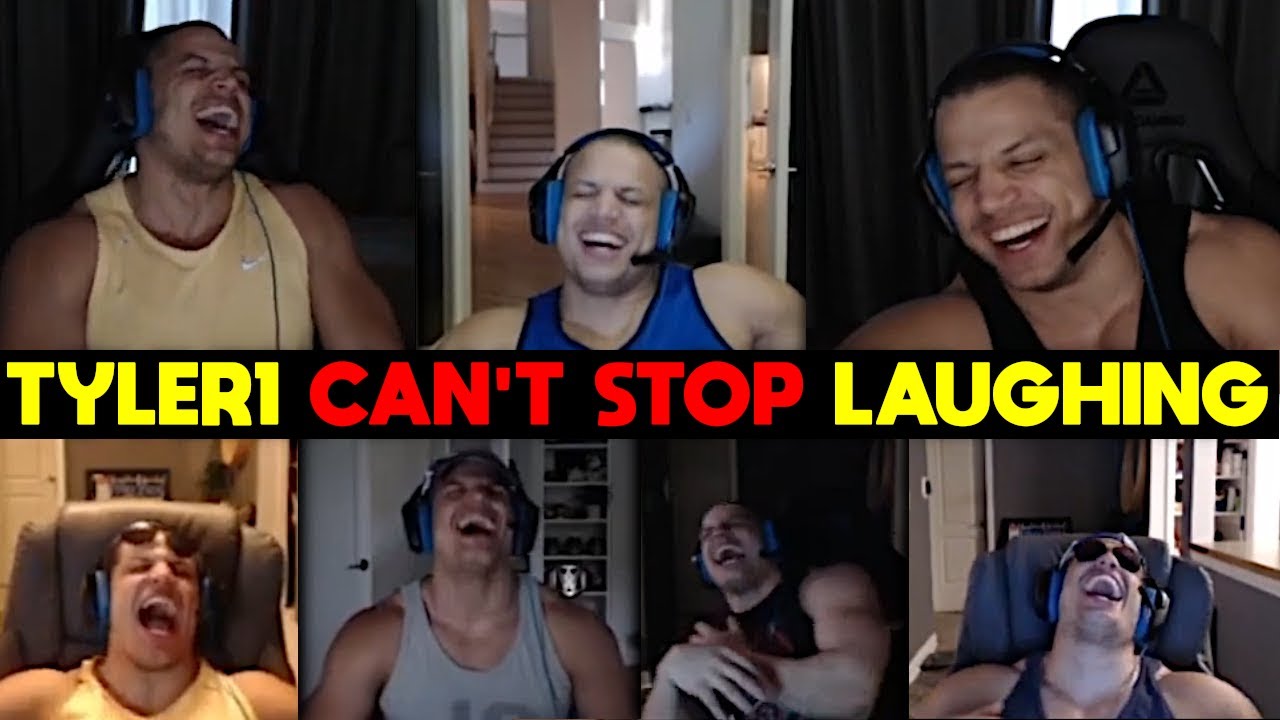 Tyler1 умирает от смеха 8 минут подряд