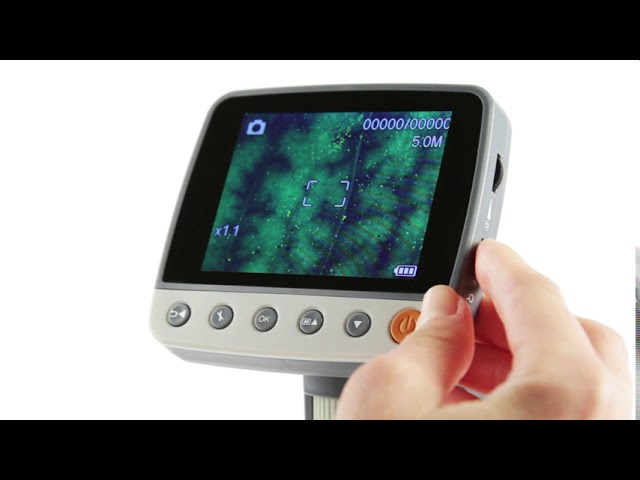 セレストロン TetraView LCD デジタル顕微鏡 - YouTube
