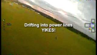FPV funjet Crash