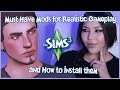MUST HAVE Mods for Realistic Gameplay in The Sims 3 and How to install them