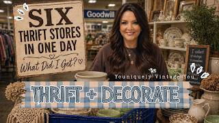Thrift   Decorate With Me | Six Thrift Stores in One Day