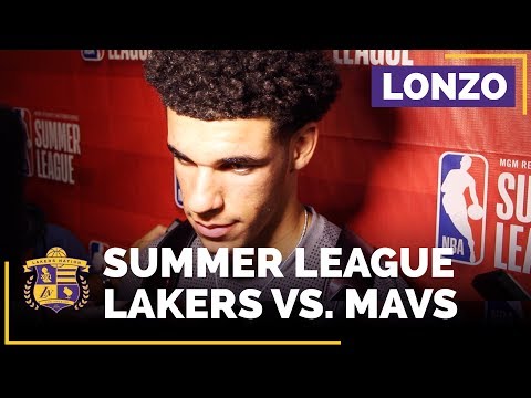 Lonzo Ball On His Calf Tightness, Lakers Heading To NBA Summer League Finals