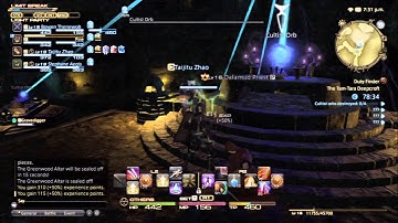 Final Fantasy 14 XIV A Realm Reborn Gameplay with Instance - 4 / 6
