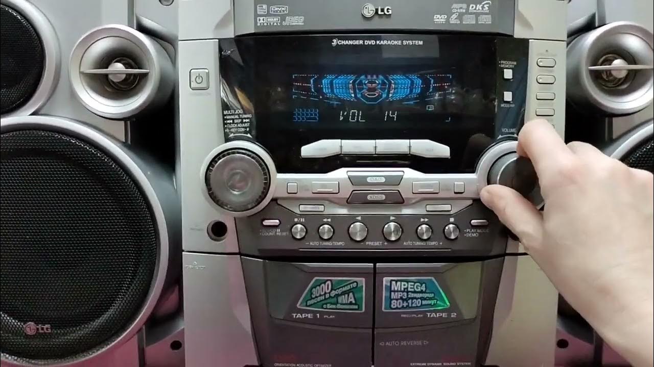 музыкальный центр "LG LM-K3340" - YouTube