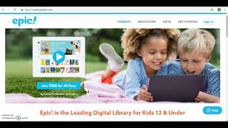 Epic! Reading App Tutorial for Teachers and Educators