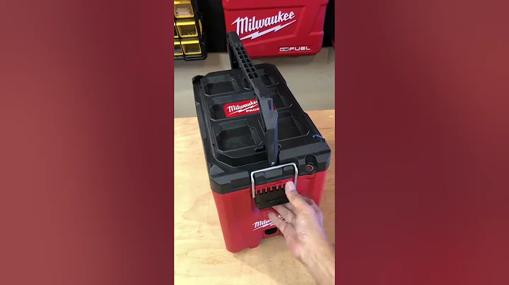 Battery Organize ! Compact Toolbox PACKOUT #Shorts