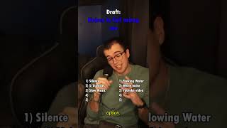 Noises to fall asleep to Draft