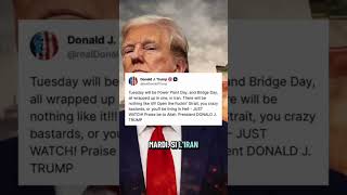 « OUVREZ LE DÉTROIT D’ORMUZ BANDE DE BA**RS » Trump menace d’envoyer l’Iran en Enfer