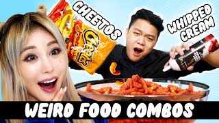 Weird Food Combos People Actually Like! Wengie Challenges YOU! EP 9