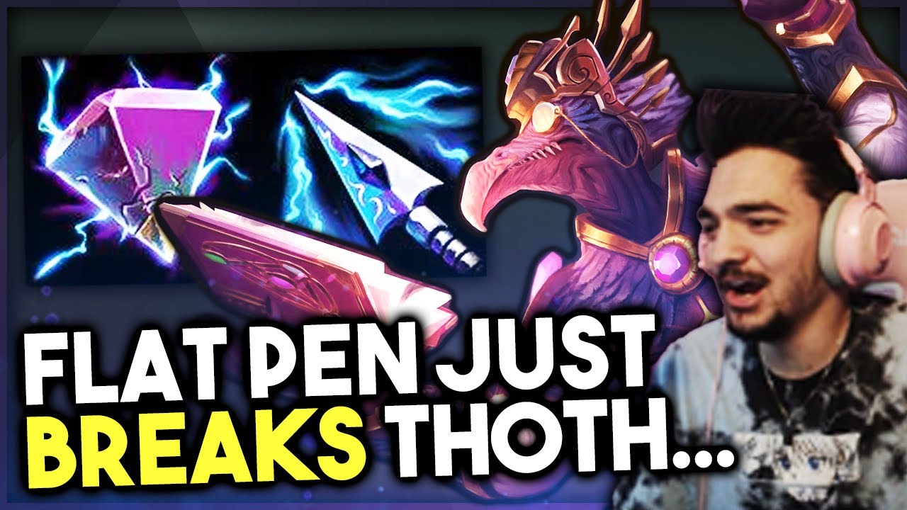 Thoth is EVEN MORE BUSTED NOW? (No, Really...) - Grandmasters Ranked Joust - Smite