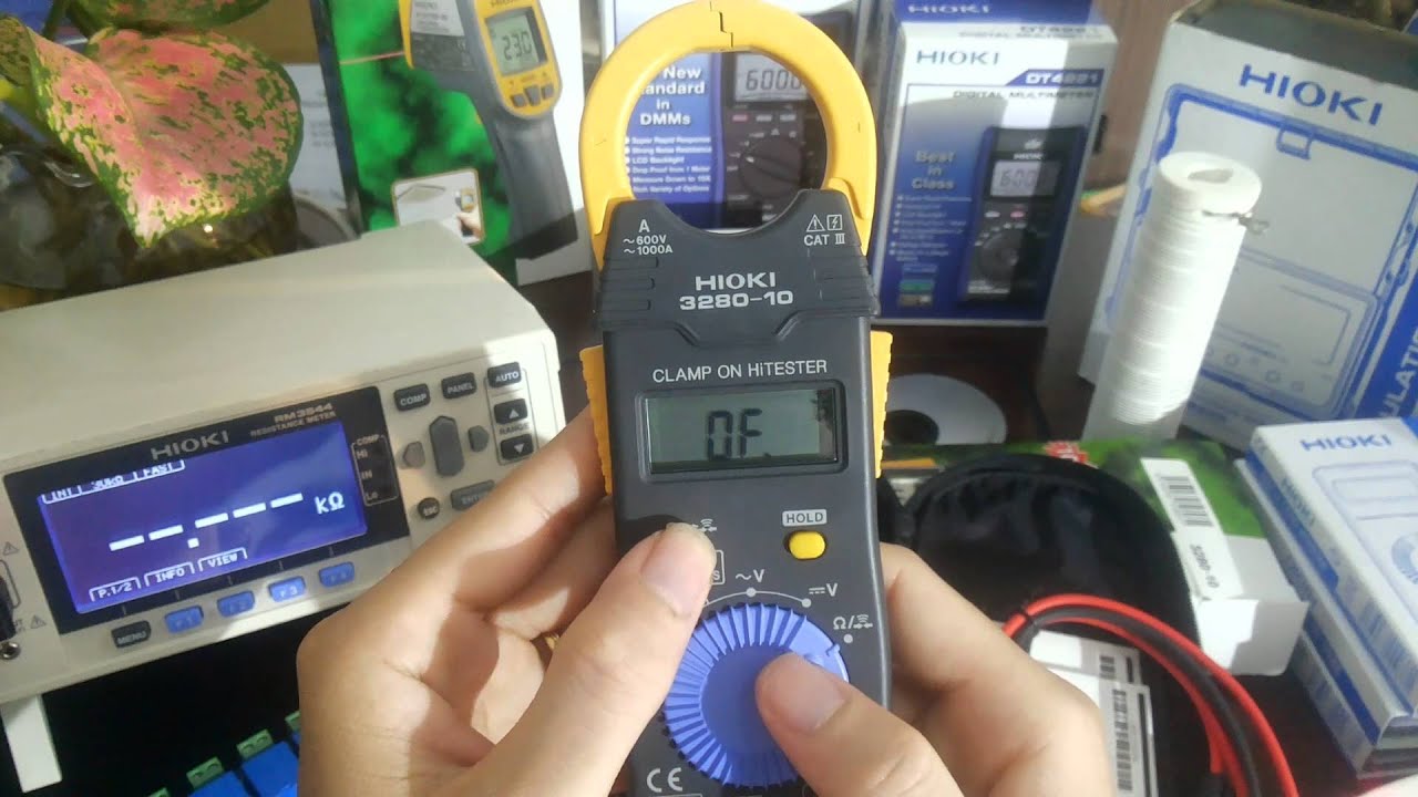 Hioki 328010 Clamp Meters Hioki 328010 YouTube