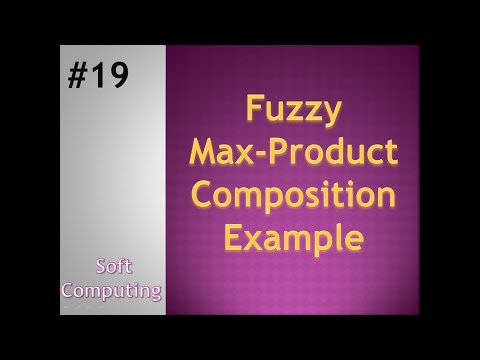 Max-Product Composition | Fuzzy composition|Soft Computing |tutorial 19