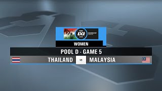 World Cup U18 Female Game2. THAILAND VS MALAYSIA