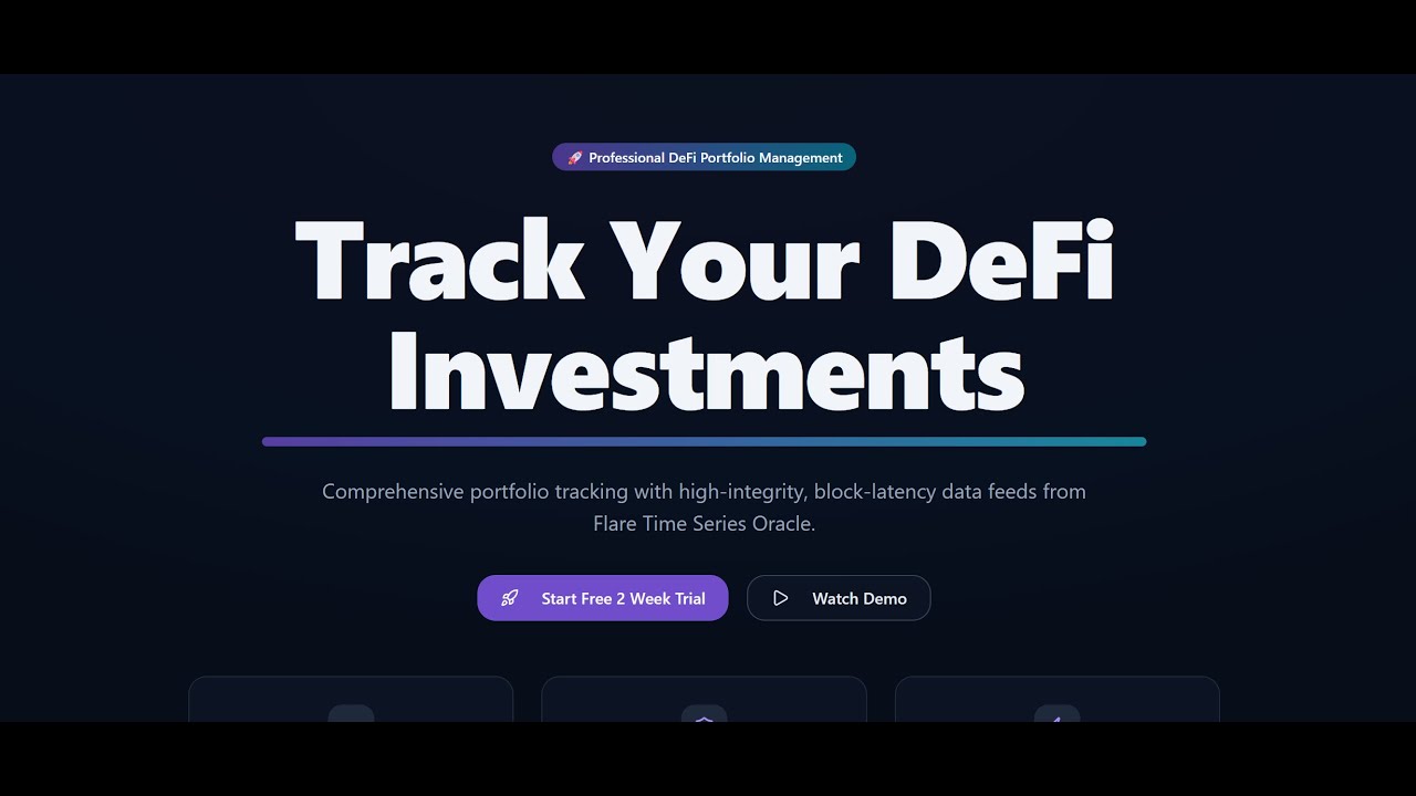 Behind the Scenes: Testing the New Flare DeFi Tracker (Beta Preview ...