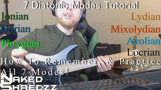How To Memorize All 7 Diatonic Modes With Ease!