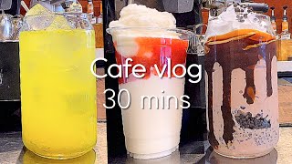 📍30minute cafe vlog collection📍/ cafe vlog korea / Cafe Vlog Collection / ASMR