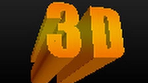 3D Text in Photoshop CS5 Extended |