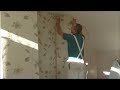 How to paper a feature wall Drop pattern 53cm