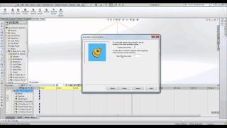 Simple Rotate Animation in SolidWorks