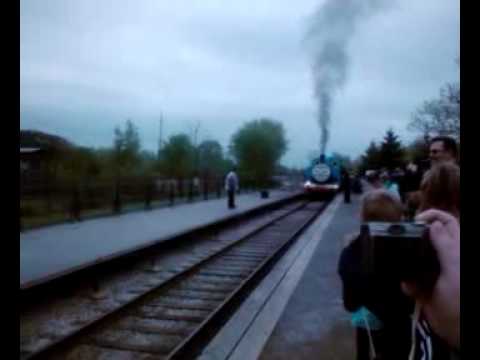 Thomas the train at Greenfield Village 4-24-10