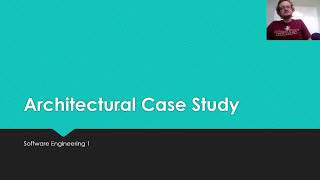 CEN 4020 (V3.1) Architectural Case Study