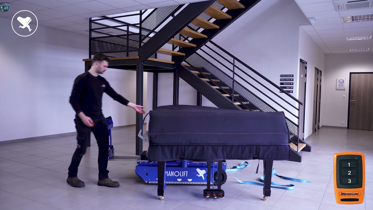 PIANOLIFT2 TUTORIAL #2 UNLOADING A GRAND PIANO