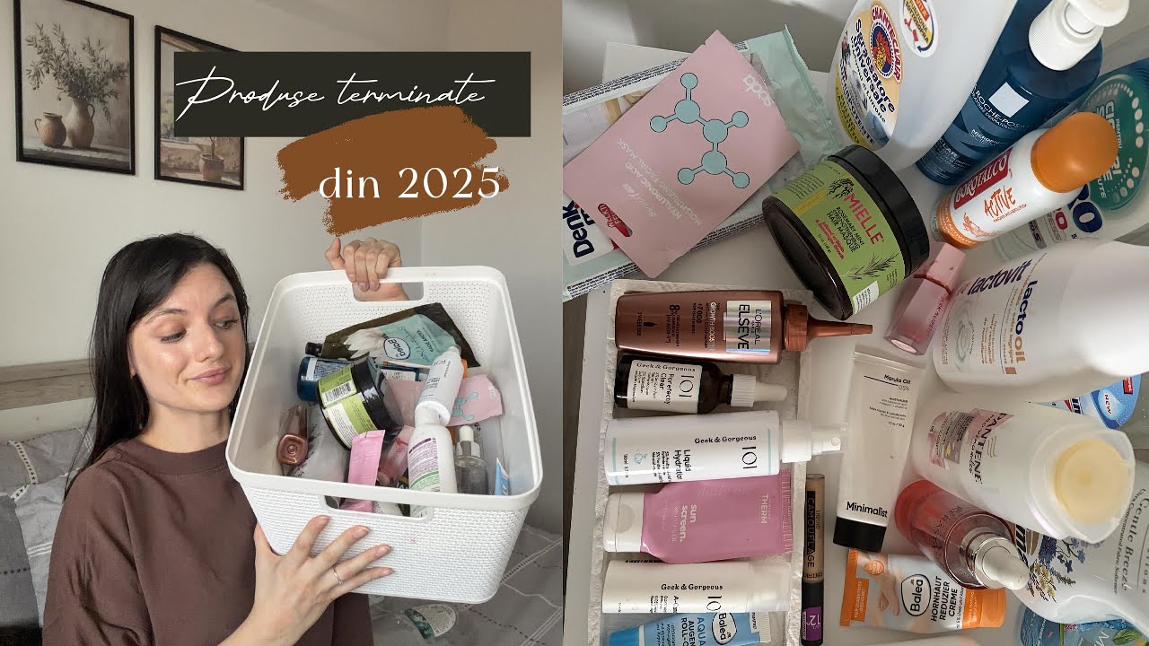 PRODUSE TERMINATE-și ce recomand pentru 2026 ✨