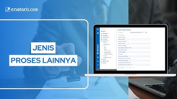 19. Jenis Proses Lainnya | eNotaris Administrasi Kantor