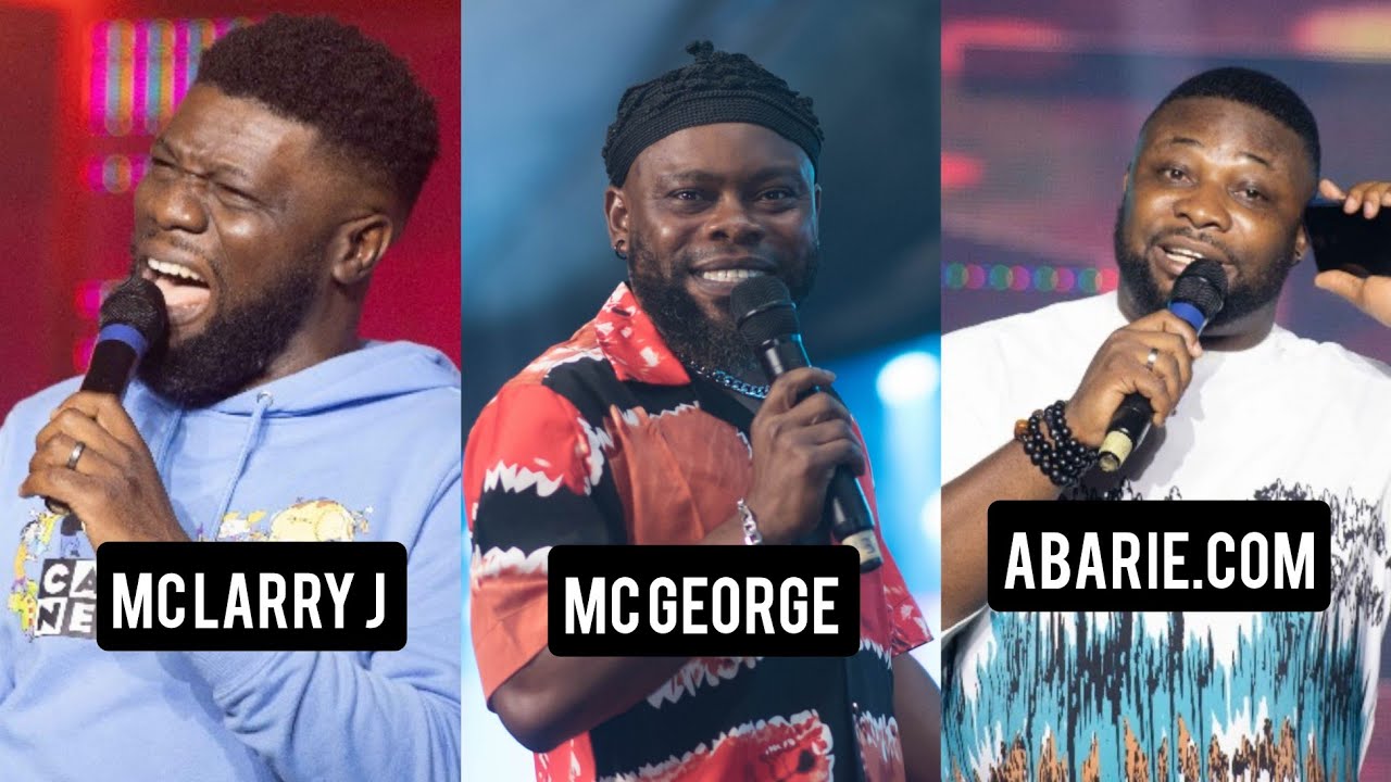 40 MINUTES OF INTENSE COMEDY WITH MC LARRY J,  ABARIE.COM , MC GEORGE 🤣🤣🤣