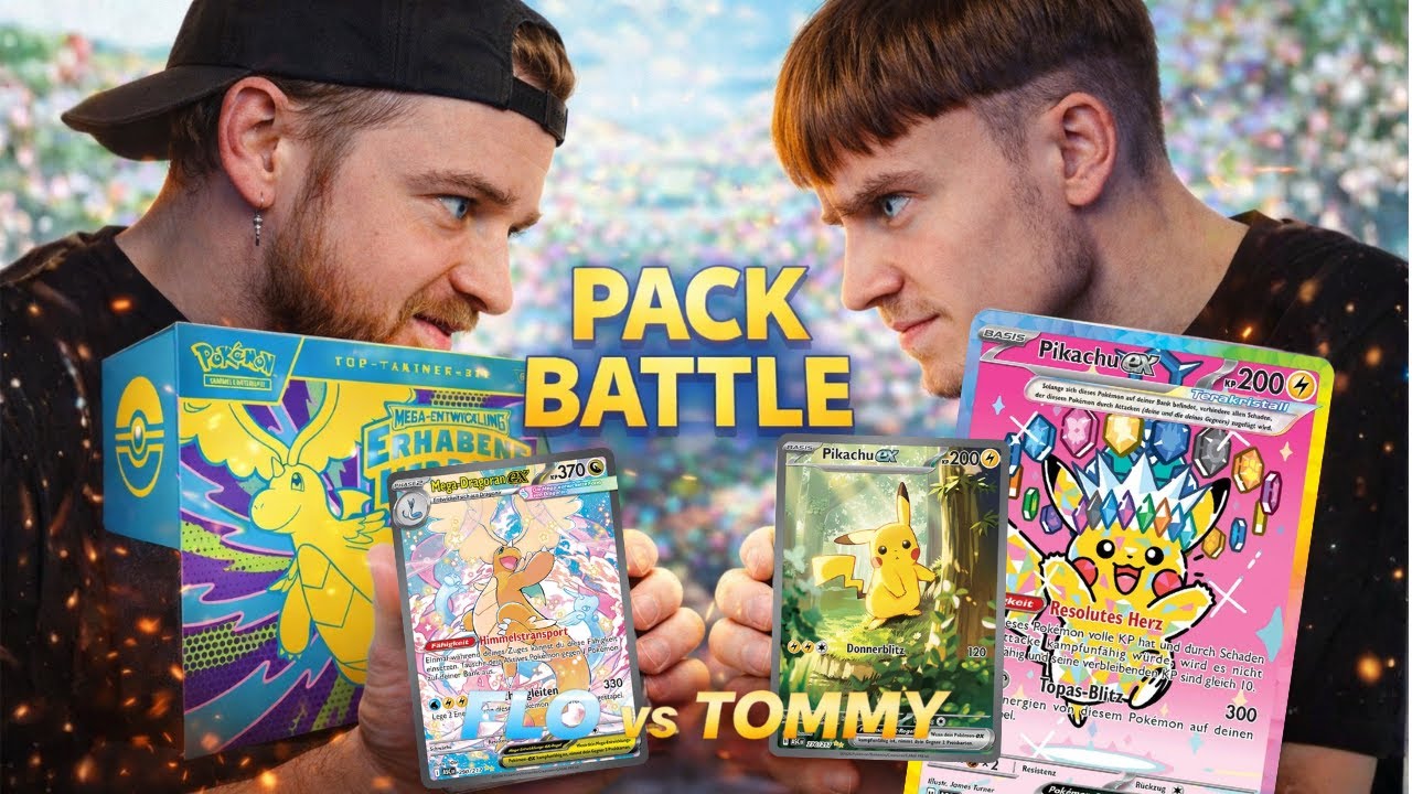 ERHABENE HELDEN PACK BATTLE 🔥 | Tommy vs Flo – 80 Booster Opening!