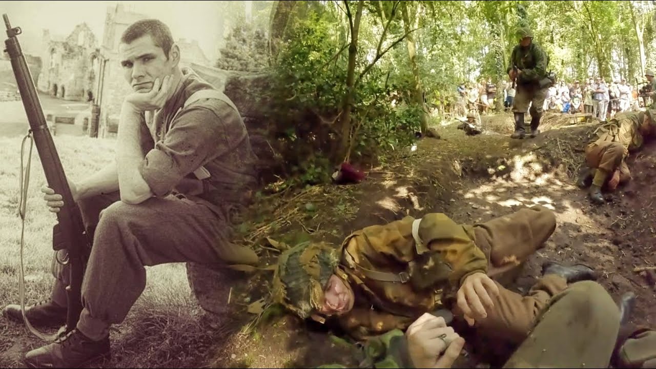 The Victory Show 2023 Woodland Skirmish 5th - First Person POV - WWII Reenactment Battle