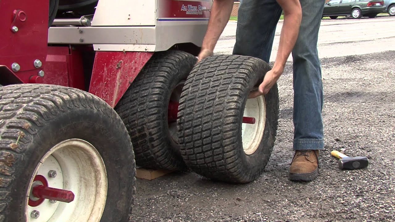 Removing Dual Wheels on a Ventrac YouTube