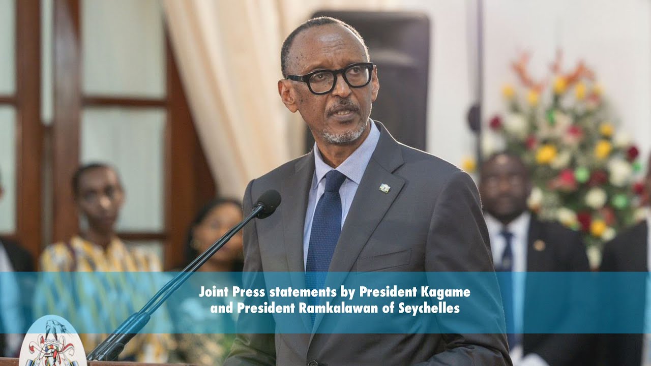 Joint Press statements by President Kagame and President Ramkalawan of Seychelles