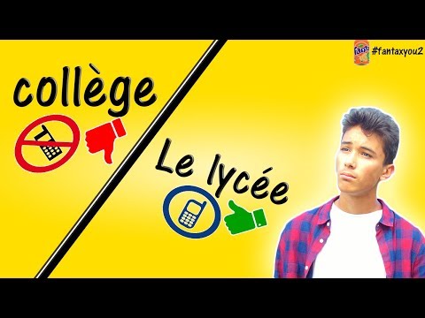 Vidéo: Différence Entre Le Collège Et L'école