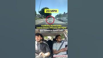 Speed Limit Dilemma: 30 or 20 MPH? Join the Debate and Share Your Decision! #SpeedLimitDilemma