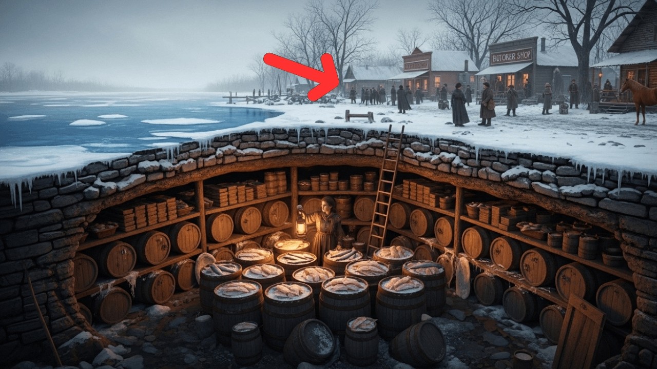 She Salted Fish They Said Would Poison Them... Until the River Froze and the Meat Ran Out