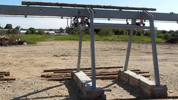 Logsorting line video