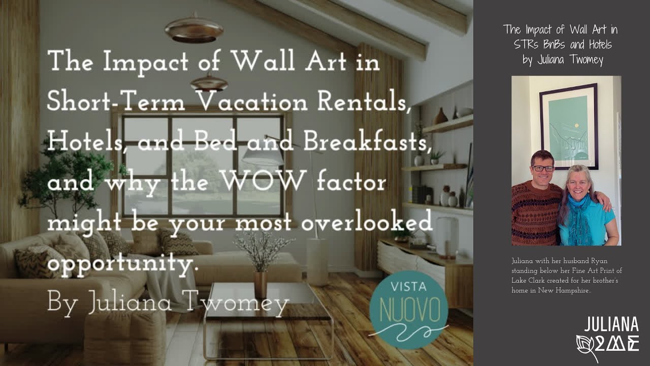 The Impact of Wall Art in STRs by Juliana Twomey