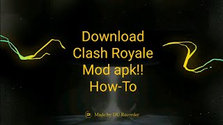 Clash Royale Mod Apk/Private server 2018!!(download) screenshot 5