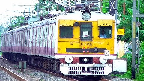Newly Painted Colourful EMU Train with different types Motor Car | Eastern Railways EMU Local Train