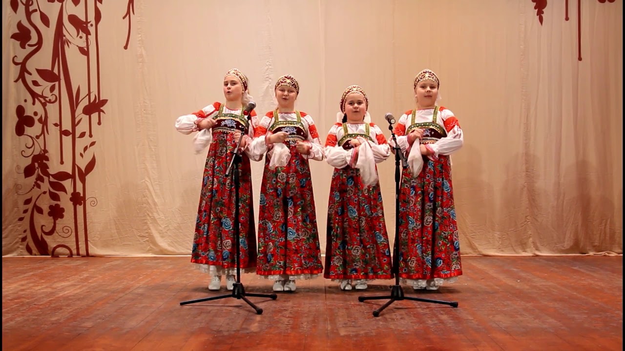 "Было у матушки 12 дочерей". русская народная песня. - YouTube