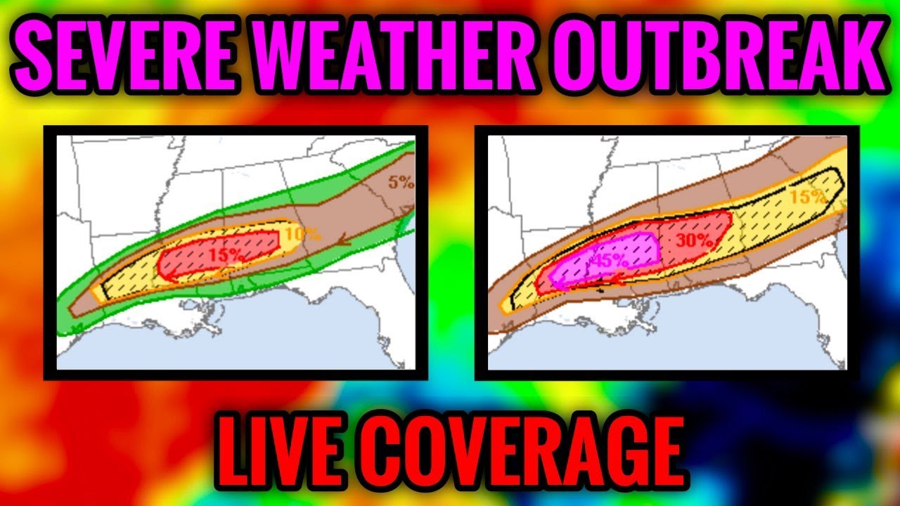 LIVE COVERAGE - Gulf Coast Severe Weather Outbreak (March 26, 2023 ...