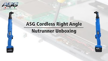 ASG Cordless Right Angle Nutrunner - Unboxing