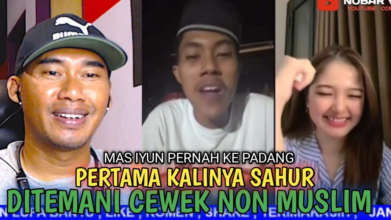 Pertama kalinya sahur ditemani cewek non muslim, mas iyun pernah kepadang bolo