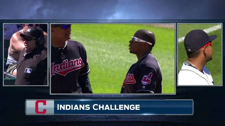 CLE@DET: Tigers retire Davis at  first on review