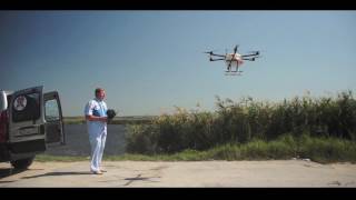 Odonata Agro - дрон для сельского хозяйства и медицины