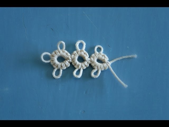 Needle Tatting - Ring Thread Method: part one (Tutorial) by RustiKate -  YouTube