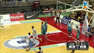 20150109 SBL超級籃球聯賽 台啤vs勇士 HIGHLIGHT