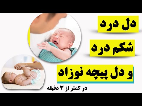 تصویری: 4 راه برای تسکین درد معده در نوزادان